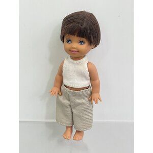 Mattel Barbie Happy Family Ryan Doll Classic Style Brown Hair & Blue Eyes